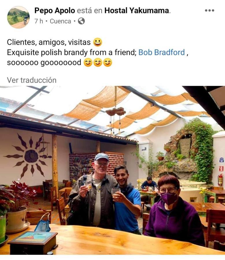 Hostal Yakumama Cuenca Exterior foto